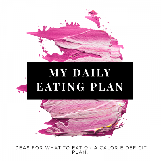 My Daily Eating Plan!